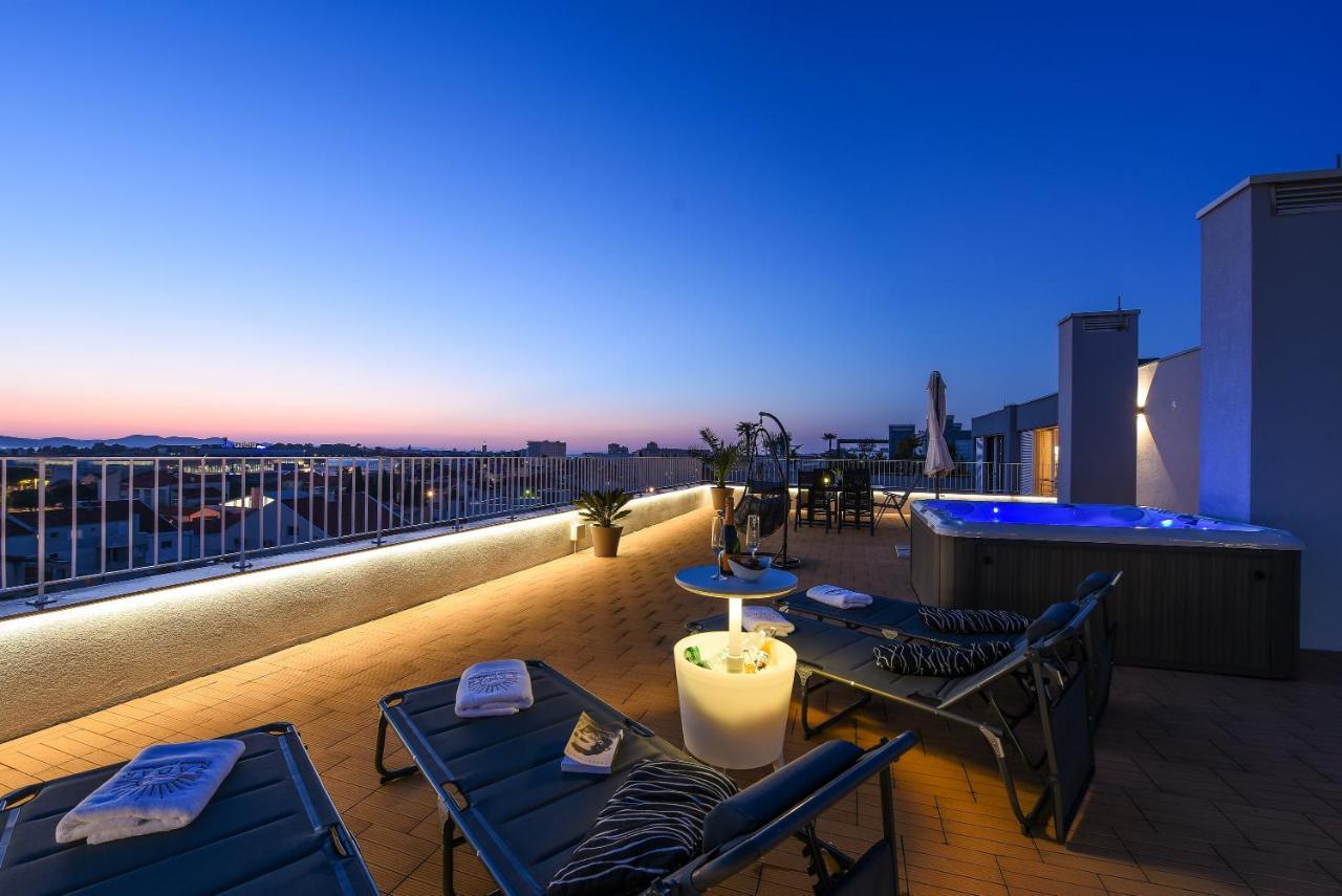 Zadar Sunset Penthouse With Spectacular View And Jacuzzi Apartment Exterior photo