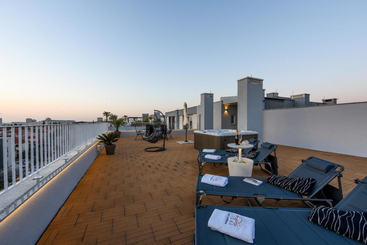 Zadar Sunset Penthouse With Spectacular View And Jacuzzi Apartment Exterior photo